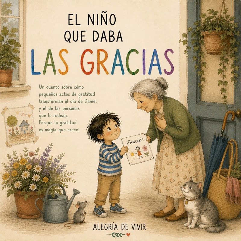 El niño que daba las gracias